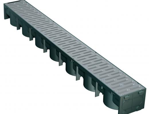 Manthorpe SmartDrain A15 Plastic Channel Drain - 1000mm
