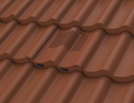 Manthorpe Double Pantile In-Line Roof Tile Vent