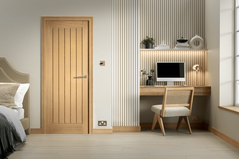 LPD Mexicano Fully Finished Oak Internal Door - Trusted Building Supplies
