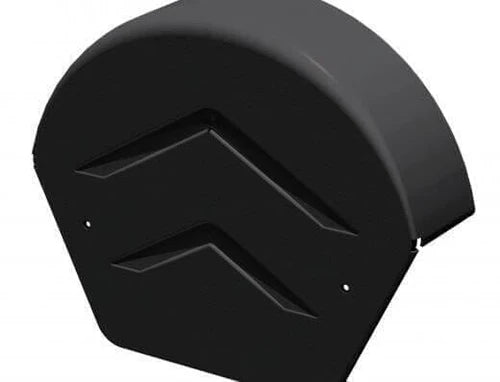 Manthorpe GDV SmartVerge PVCu Round Ridge End Cap - Pack of 2