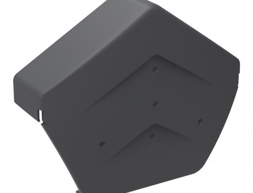 Manthorpe GPPV SmartVerge PP Angled Ridge End Cap -  Pack of 2