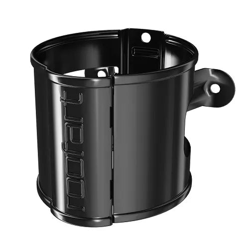 RoofArt 87mm Round Black Steel Downpipe Holder