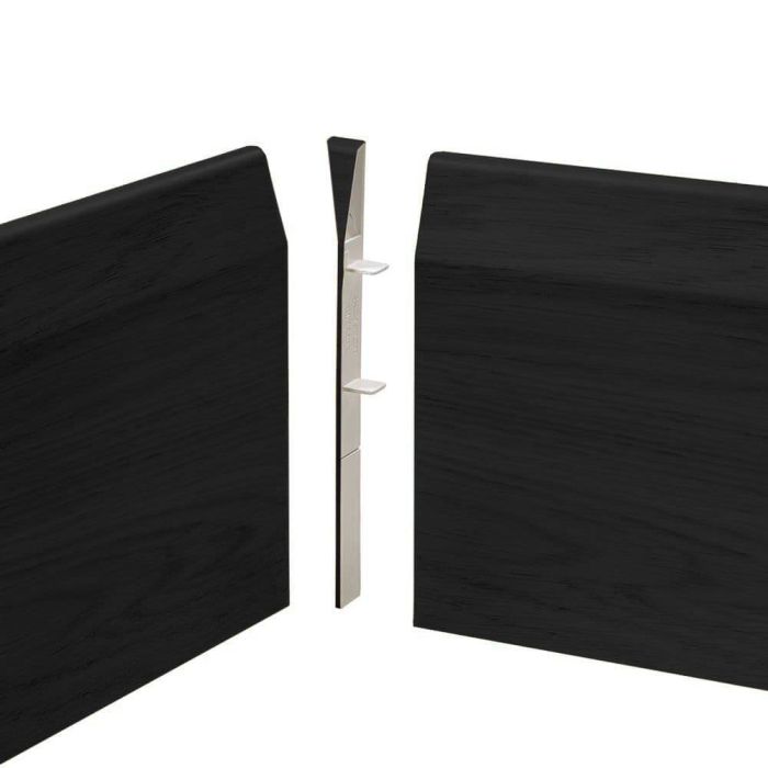 Roomline uPVC Chamfered Skirting Board Internal Corners - Pack of 4 - Trusted Building Supplies