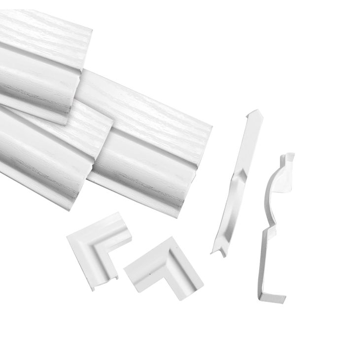 Roomline uPVC Ogee Door Architrave Single Door Kit - Trusted Building Supplies