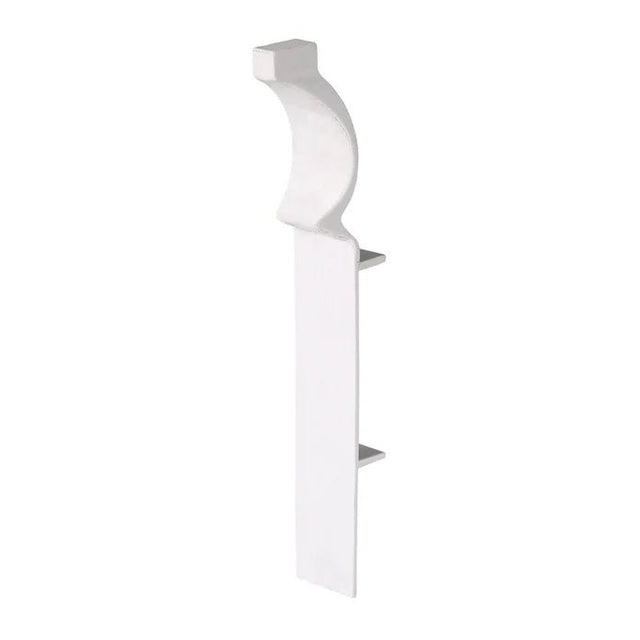 Roomline uPVC Ogee Skirting Board Internal Corners - Pack of 4 - Trusted Building Supplies