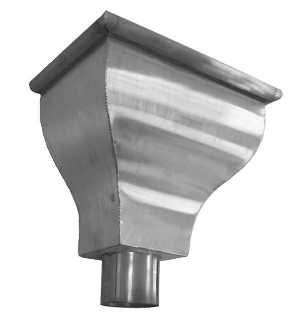 Zinc Gutta Catherine Natural Zinc 80mm Outlet