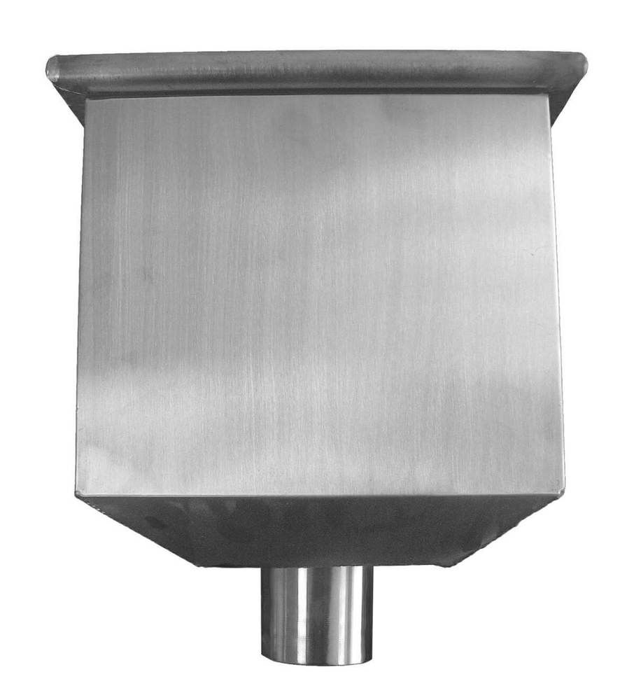 Zinc Gutta Charlotte Natural Zinc 80mm Outlet