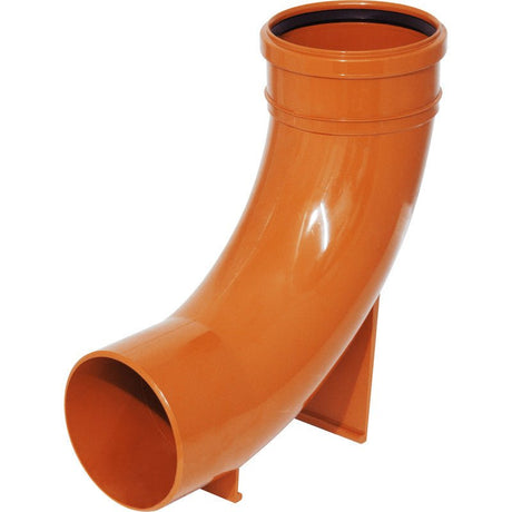 Aquaflow 110mm Underground Drainage Double Socket Rest Bend - Trusted Building Supplies
