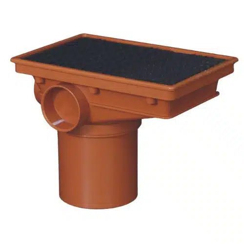 Aquaflow 110mm Underground Drainage Rectangular Hopper - Trusted Building Supplies
