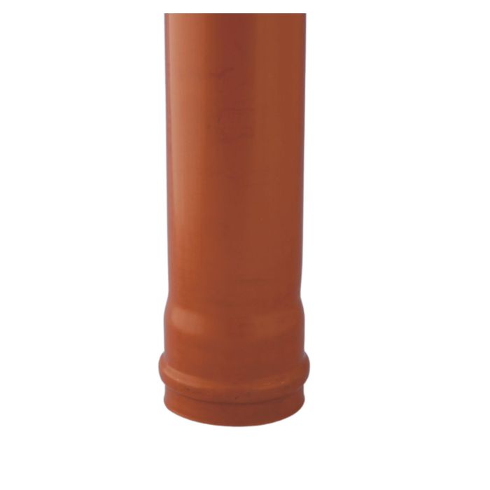 Aquaflow 110mm Underground Drainage Single Socket Pipe - 3m - Trusted Building Supplies