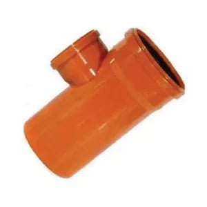 Aquaflow 160mm x 110mm Underground Drainage Double Socket Junction - Trusted Building Supplies