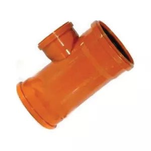 Aquaflow 160mm x 110mm Underground Drainage Triple Socket Junction - Trusted Building Supplies