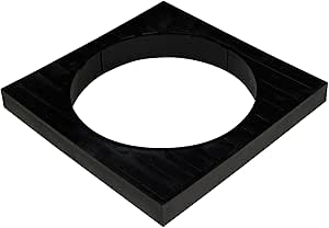 Aquaflow Underground Drainage Round to Square Gully Top Adaptor - Trusted Building Supplies