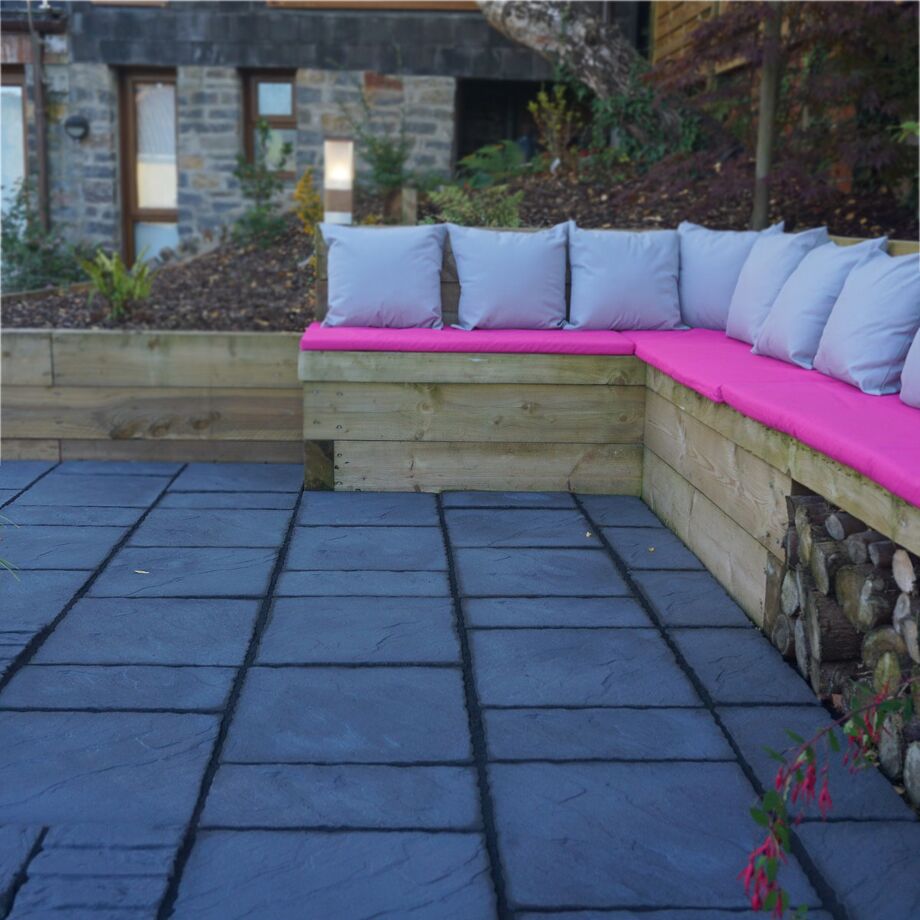 Bowland Stone Chalice Welsh Slate Concrete Paving Slabs - Trusted Building Supplies
