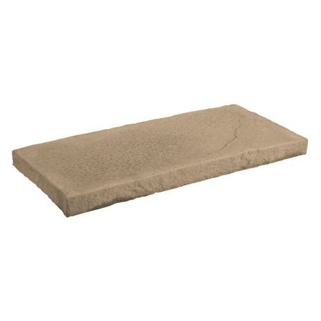 Bowland Stone Meadow Flat Barley Concrete Coping Stone - 600mm x 160mm - Trusted Building Supplies
