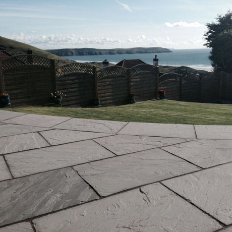Bowland Stone Silver Grey Sandstone Paving Slabs - Trusted Building Supplies