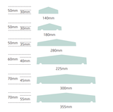 Bowland Stone Twice Weathered Welsh Slate Concrete Coping Stones - Trusted Building Supplies