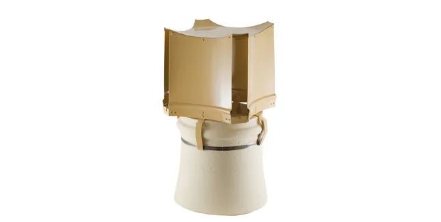 Brewer Aerodyne Anti - Downdraught Solid Fuel Chimney Cowl with Strap Fixing - Trusted Building Supplies