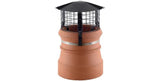 Brewer Round Strap Fix Solid Fuel Birdguard Chimney Cowl - Trusted Building Supplies