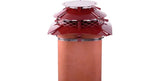 Brewer Ultimate Flue Outlet Square Multi - Fuel Chimney Cowl - Trusted Building Supplies