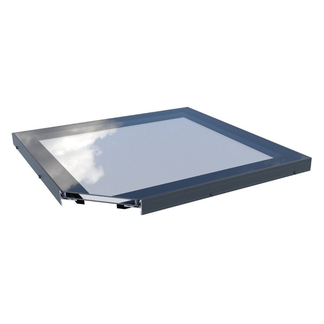 Brightside Clear Double Glazed Flat Glass Fixed Skylight - Trusted Building Supplies