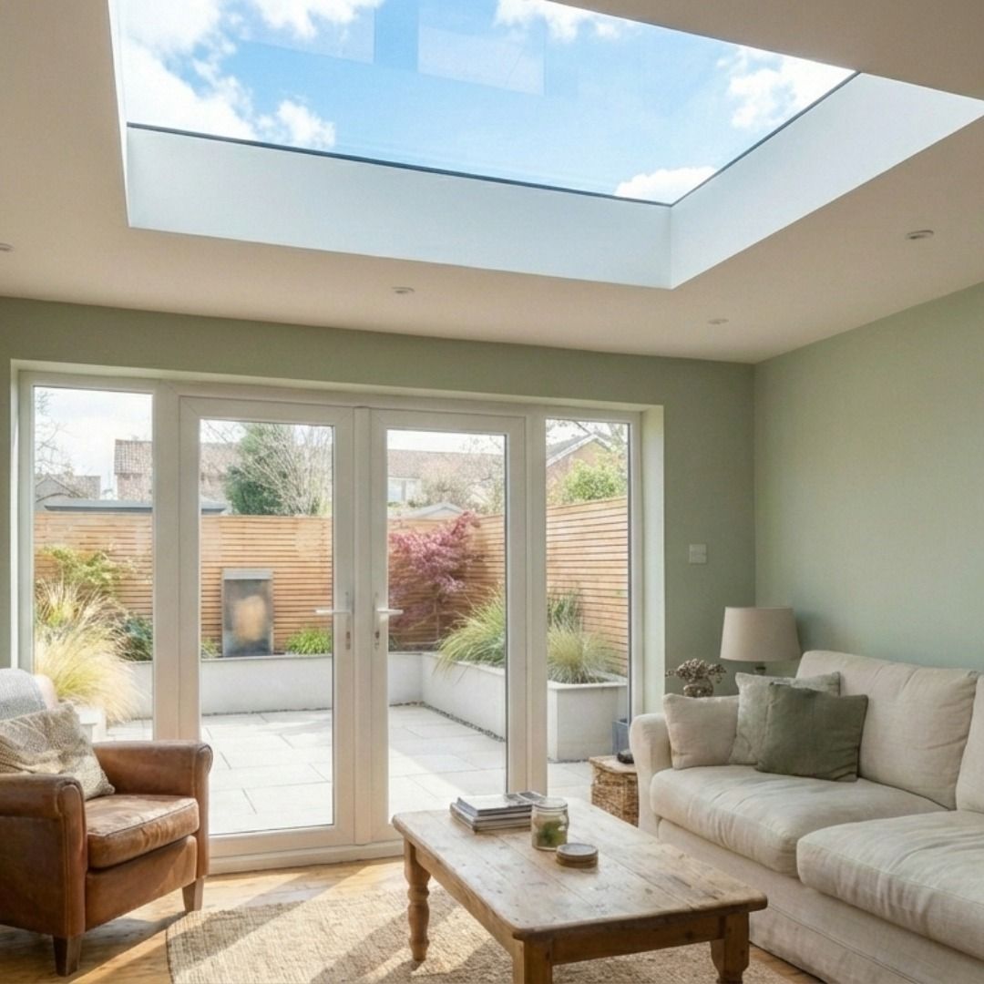 Brightside Clear Double Glazed Flat Glass Fixed Skylight - Trusted Building Supplies