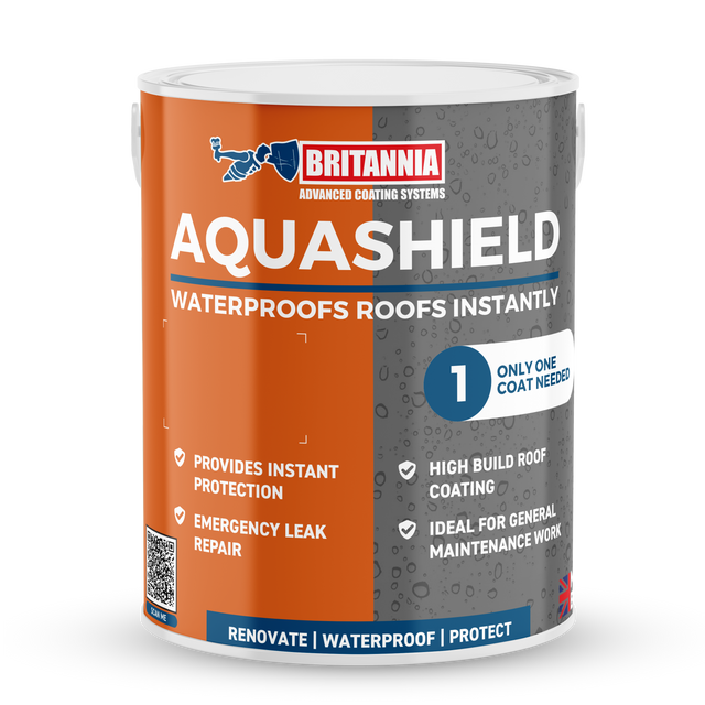 Britannia Paints Aquashield instant waterproof roof coating