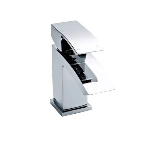 Cascade Chrome Mini Mono Basin Mixer Tap - Trusted Building Supplies