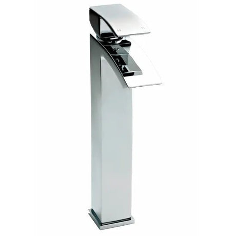 Cascade Chrome Tall Mono Basin Mixer Tap - Trusted Building Supplies