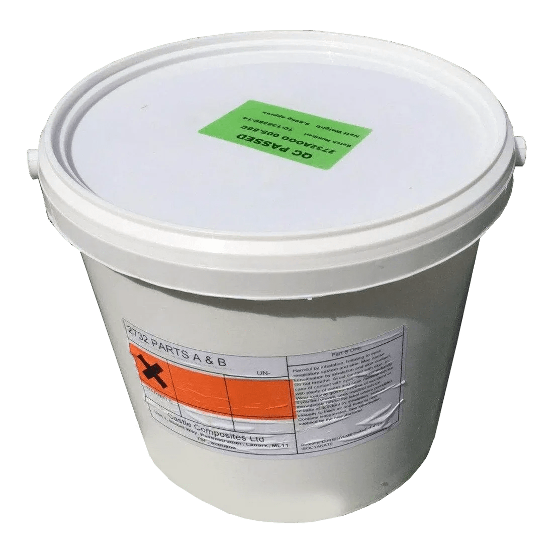 Castle 2 Part PU Coping Stone Adhesive - 6kg - Trusted Building Supplies
