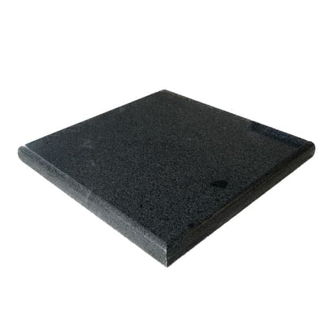 Castle Charcoal Black Granite Pier Cap - 375mm x 375mm - Trusted Building Supplies
