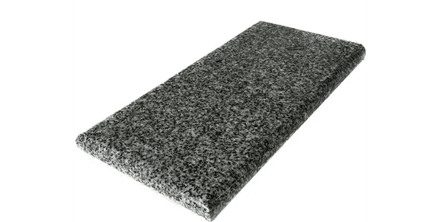 Castle Dolomite Grey Granite Coping Stone End Piece - 300mm x 600mm - Trusted Building Supplies