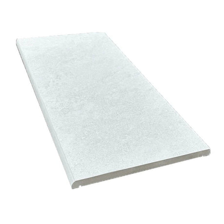 Castle Quartz White Porcelain Coping Stone - 300mm x 600mm - Trusted Building Supplies