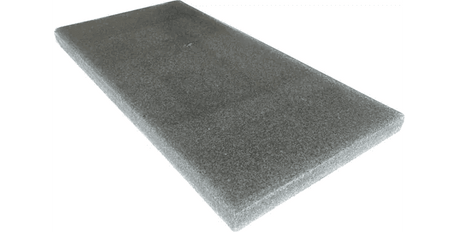 Castle Silver Grey Granite Coping Stone End Piece - 300mm x 600mm - Trusted Building Supplies