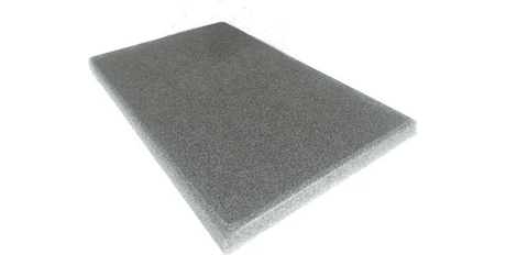 Castle Silver Grey Granite Coping Stone End Piece - 375mm x 600mm - Trusted Building Supplies