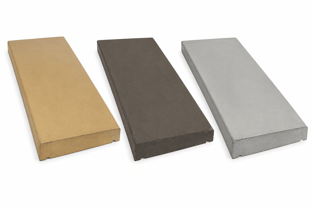 Castle Single Weathered Concrete Coping Stones - Trusted Building Supplies