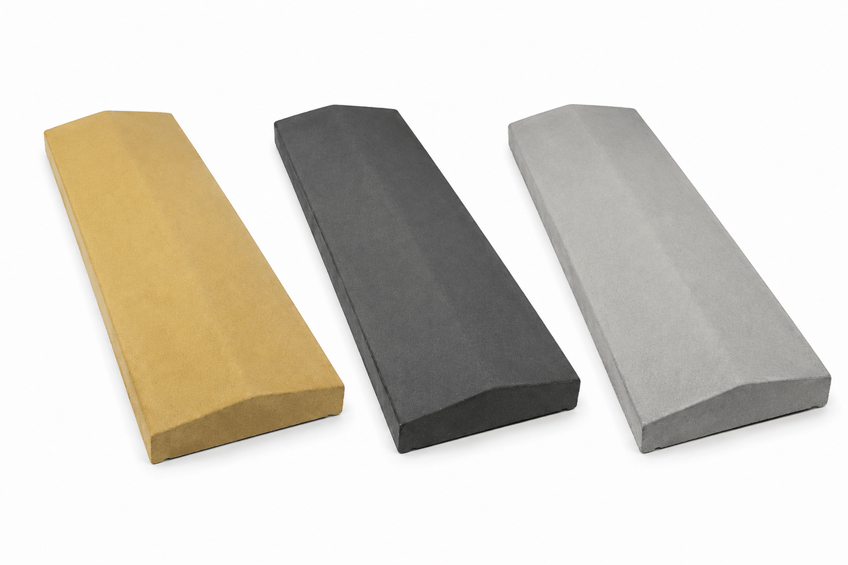 Castle Twice Weathered Concrete Coping Stones - Trusted Building Supplies