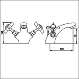 Classic Chrome Mono Basin Mixer Tap - Trusted Building Supplies