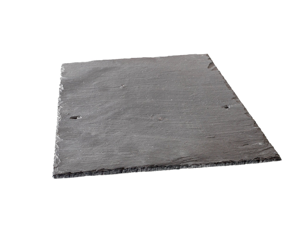 Contessa Prime Natural Spanish Slate & Half Roof Tile Blue Black - 500mm x 375mm - Trusted Building Supplies