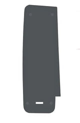 Continuous Dry Verge D Type Eaves Stop End Closure - Trusted Building Supplies