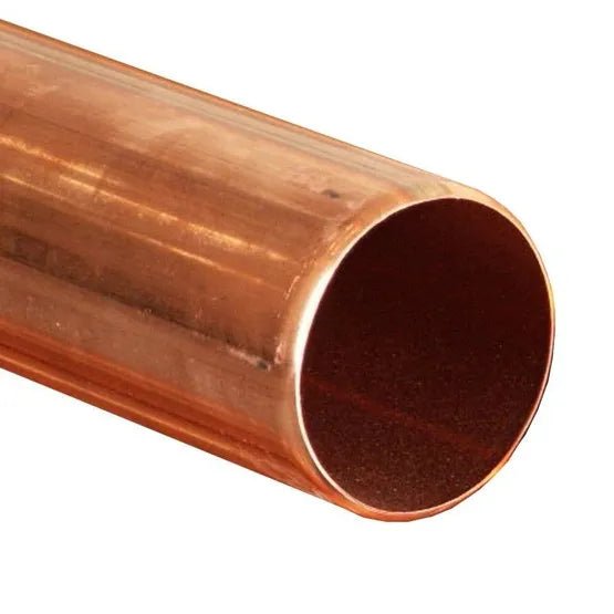 Coppa Gutta 80mm Round Copper Downpipe - 2.4m - Trusted Building Supplies