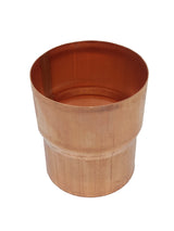 Coppa Gutta 80mm Round Copper Downpipe Connector - Trusted Building Supplies