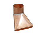 Coppa Gutta 80mm Round Copper Downpipe Water Dispenser - Trusted Building Supplies