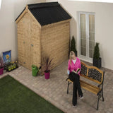 Coroline Black Corrugated Bitumen Roofing Sheet - 2000mm x 950mm - Trusted Building Supplies