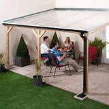 Corortherm Polycarbonate Canopy Roof Kit - 4m x 6m - Trusted Building Supplies