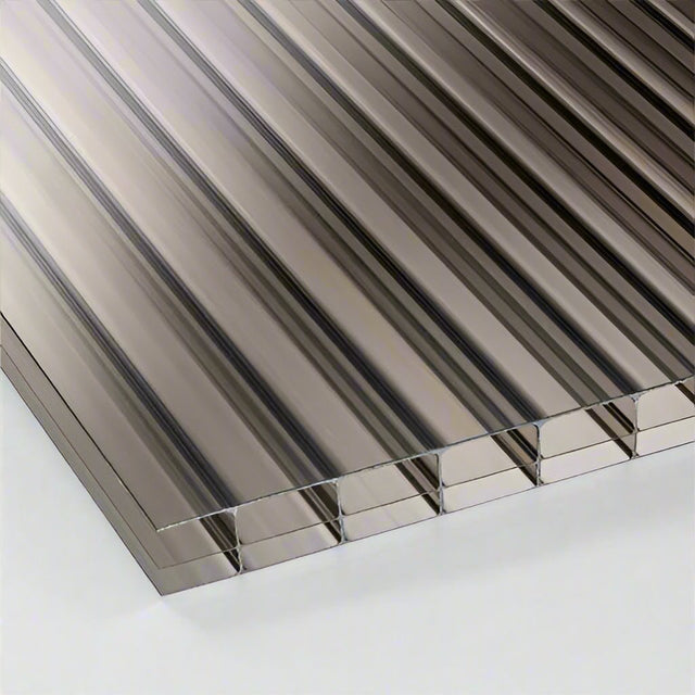 Corotherm 16mm Bronze Triplewall Polycarbonate Roofing Sheet - Trusted Building Supplies