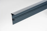 Corotherm Anthracite Grey Polycarbonate Sheet Side Flashing - Trusted Building Supplies