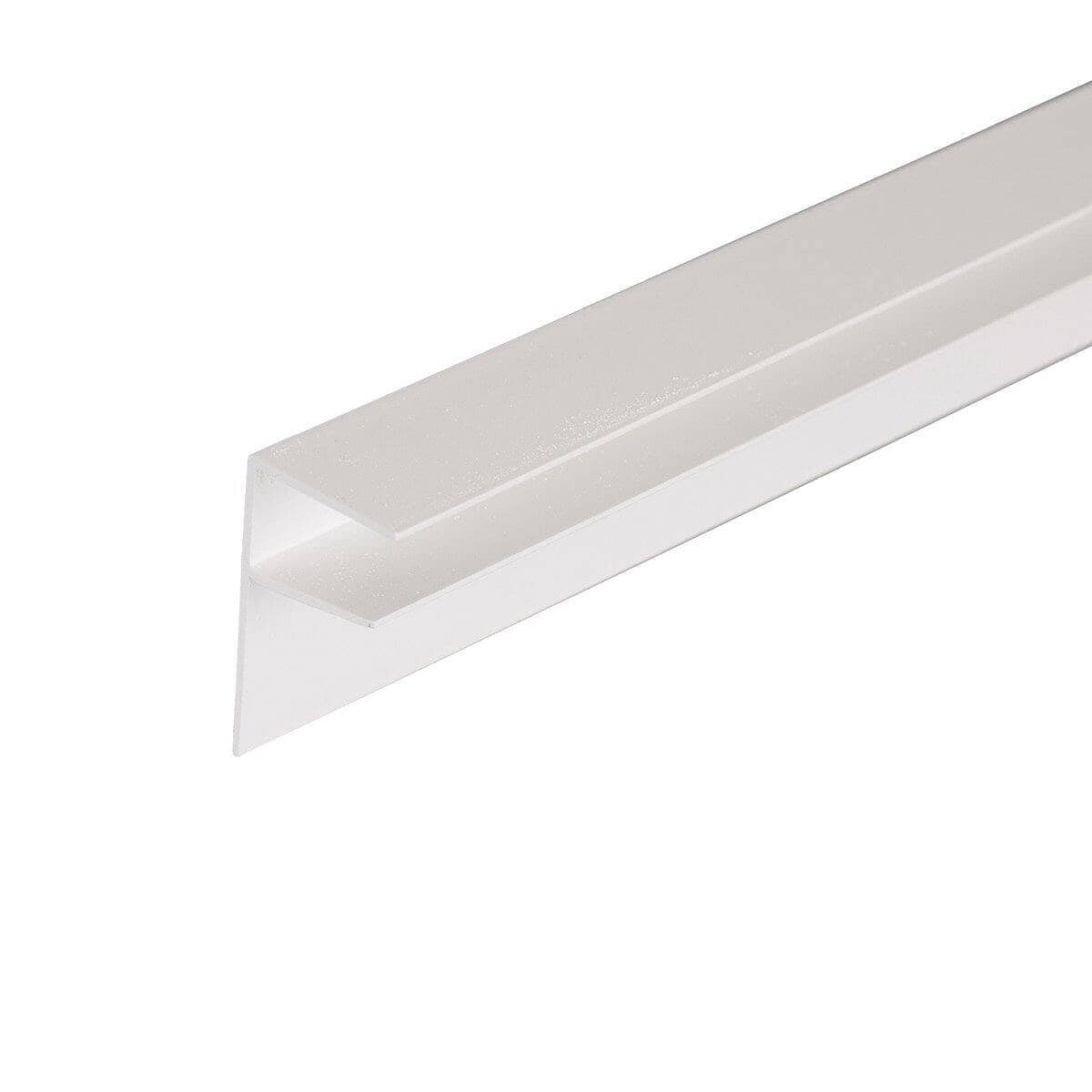 Corotherm White Polycarbonate Sheet Side Flashing - Trusted Building Supplies