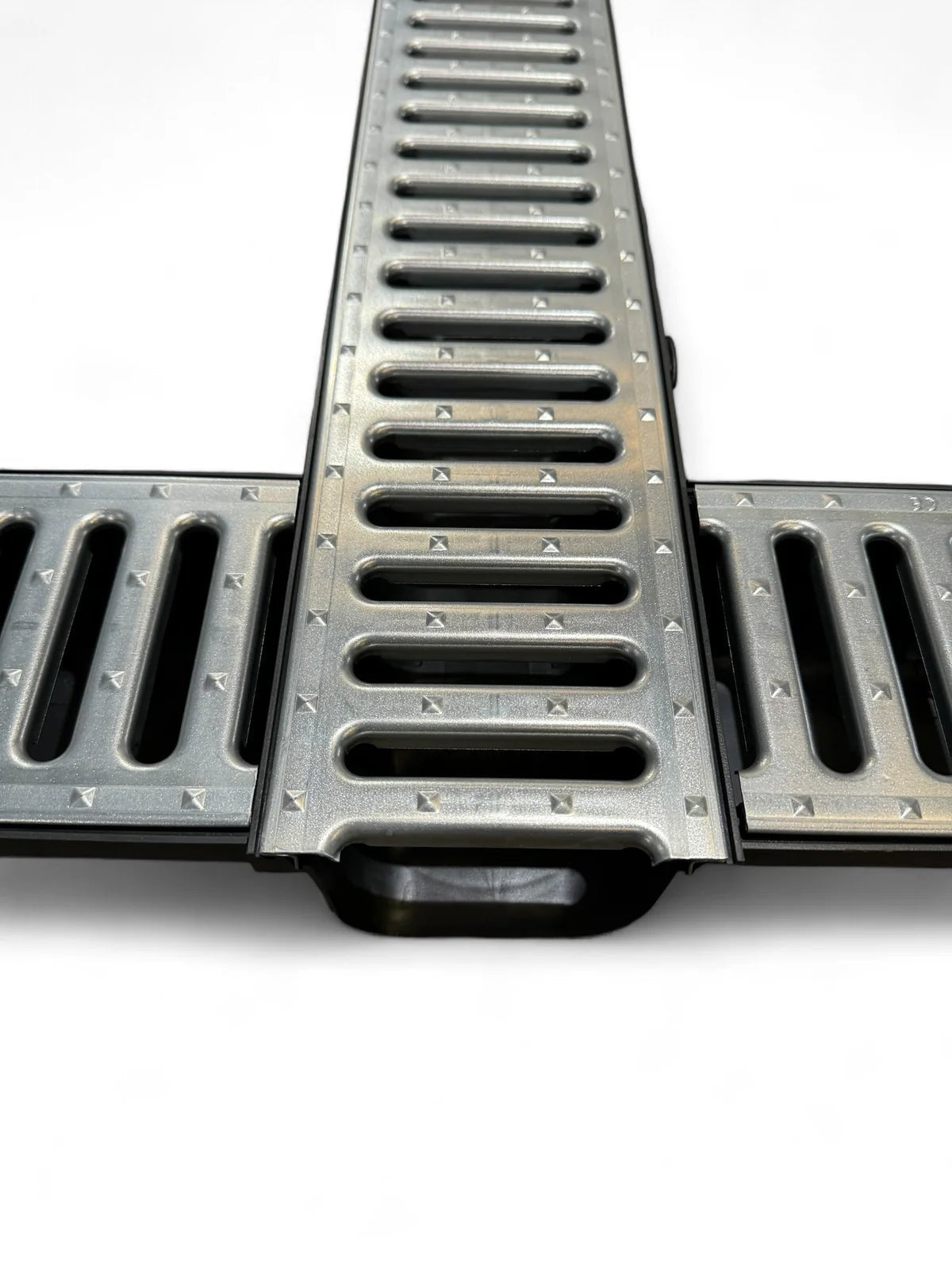 DekDrain Vela A15 Channel Drain Galvanised Steel Grate - 1000mm - Trusted Building Supplies