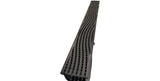 DekDrain Vela A15 Channel Drain Linear Bar Wave Heel Grate - 1000mm - Trusted Building Supplies